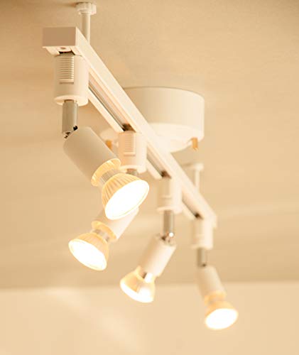 Amazon | 【HIKARIYA】【4個セット□LED電球付き】ダクトレール